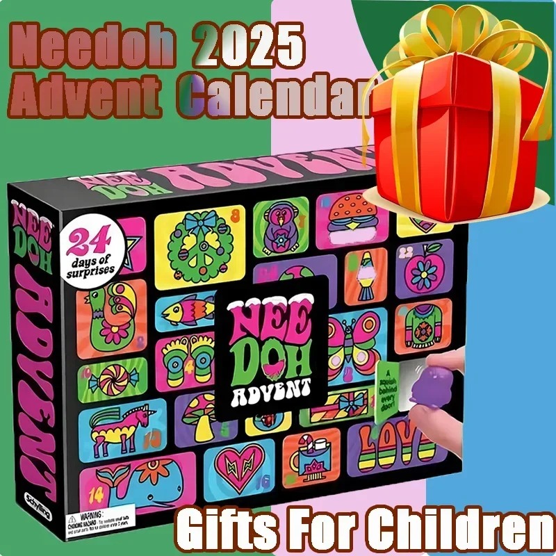 2026 NeeDoh Advent Calendar, 3 - Advent Calendar Gift recension och pris