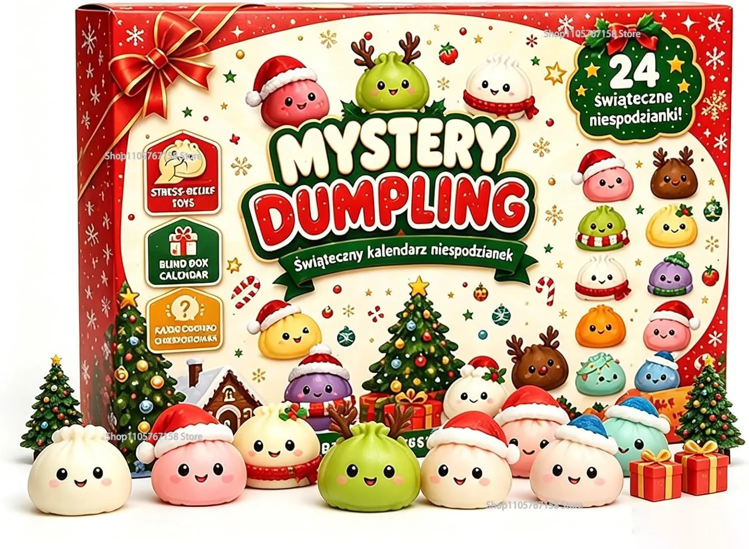 Christmas Squishy Advent Calen - Advent Calendar Gift recension och pris
