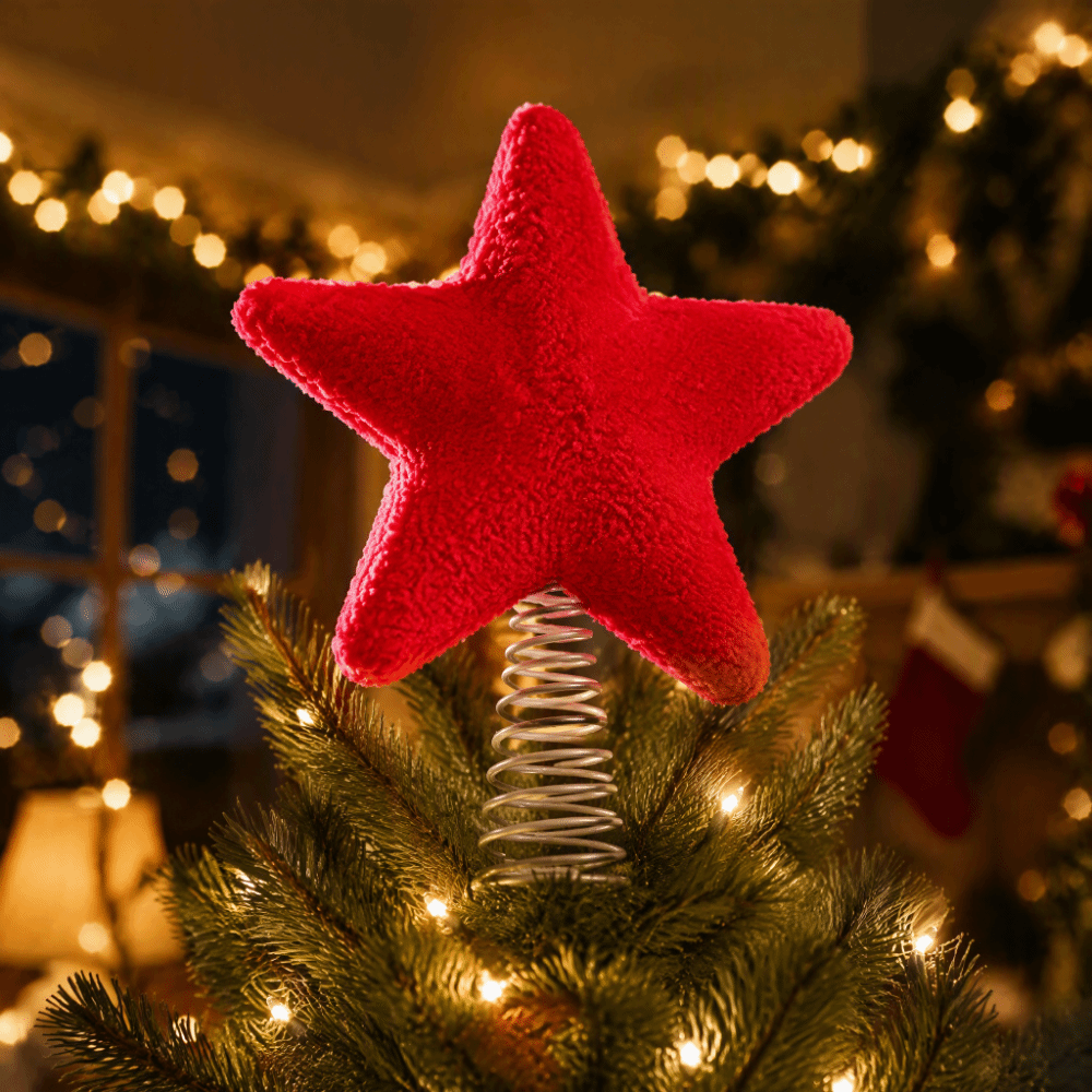 Five Pointed Christmas Tree To - Star Tree Topper recension och pris