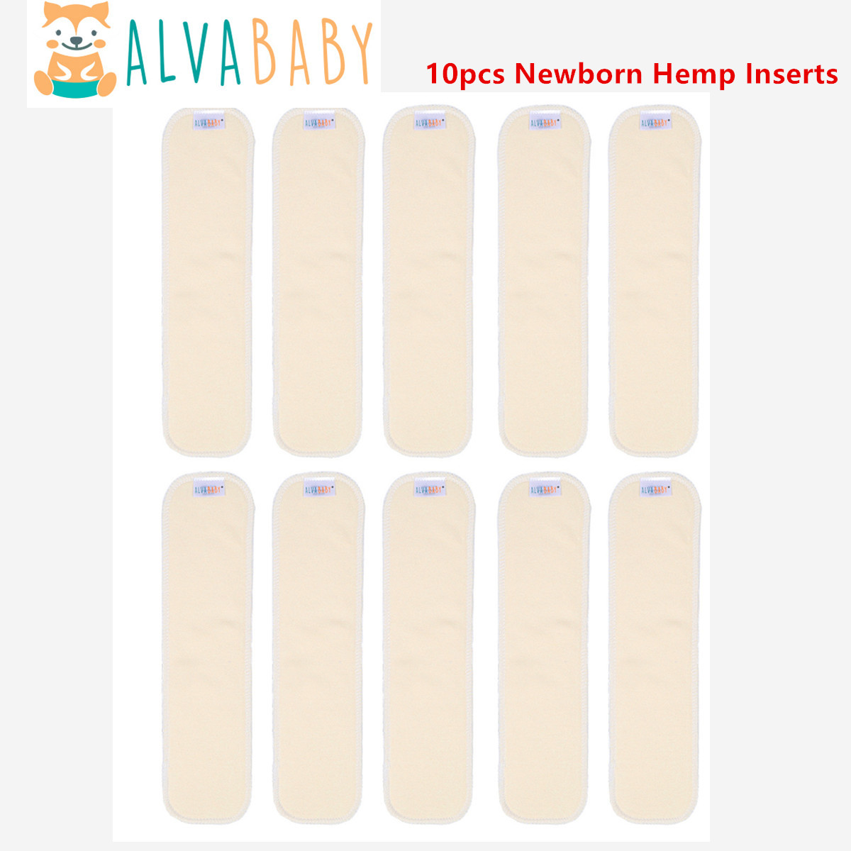 10pcs ALVABABY Newborn Hemp In - Pampers Diaper Premium Care recension och pris
