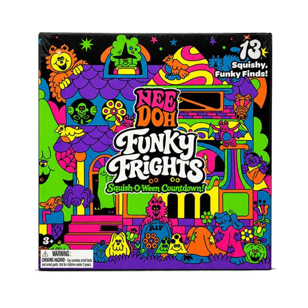 Needoh New Funky Frights Hallo - Advent Calendar Gift recension och pris