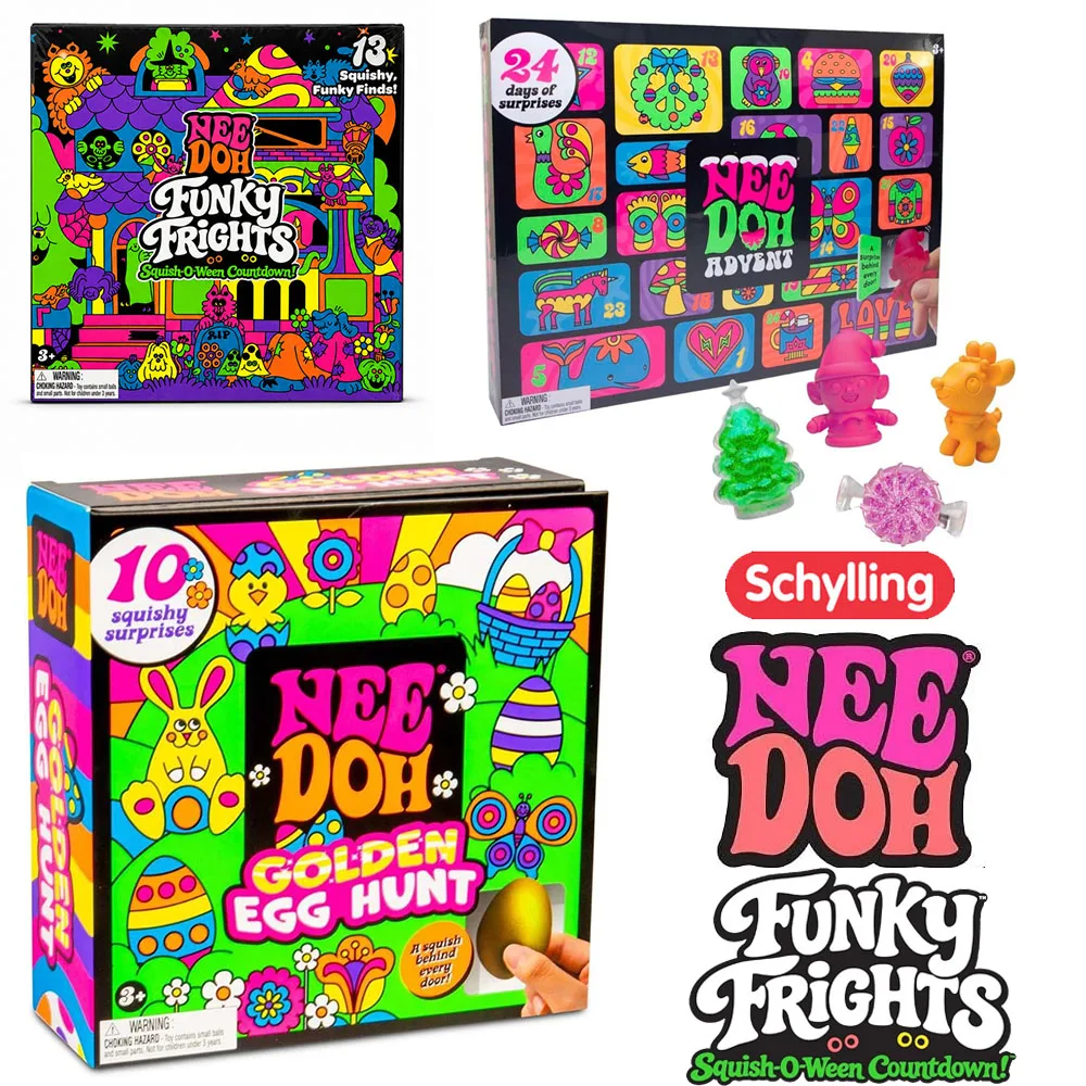 Needoh New Funky Frights Hallo - Advent Calendar Gift recension och pris