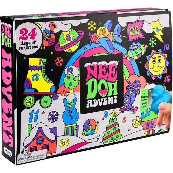 Needoh New Funky Frights Hallo - Advent Calendar Gift recension och pris