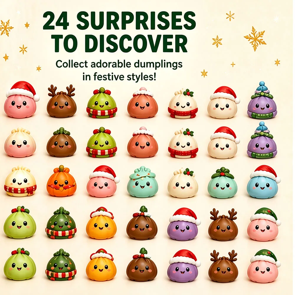 2026 Christmas Squishy Advent  - Advent Calendar Gift recension och pris