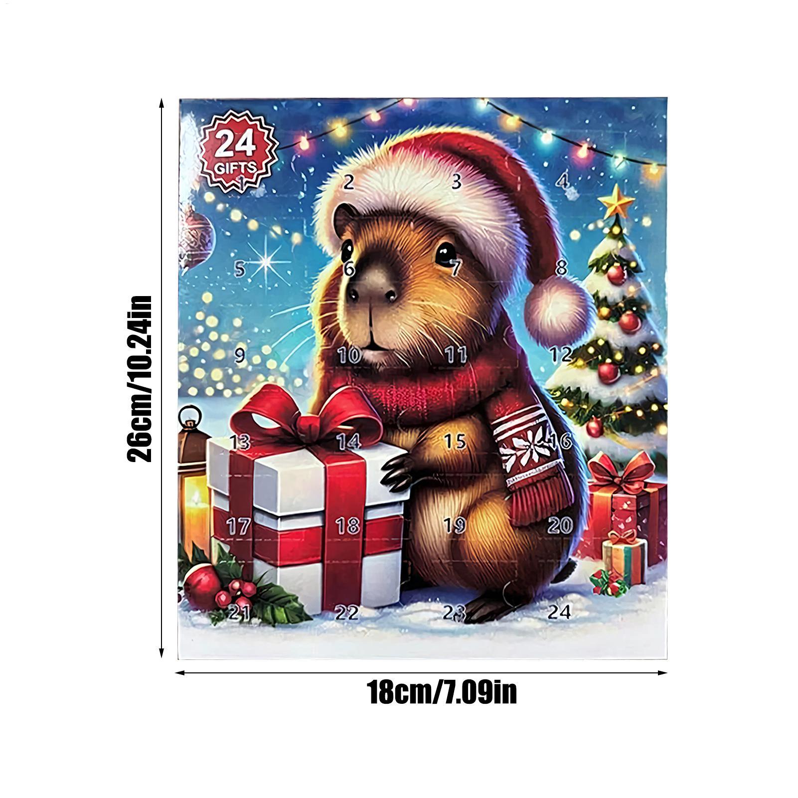 New Capybara Christmas Countdo - Advent Calendar Gift recension och pris